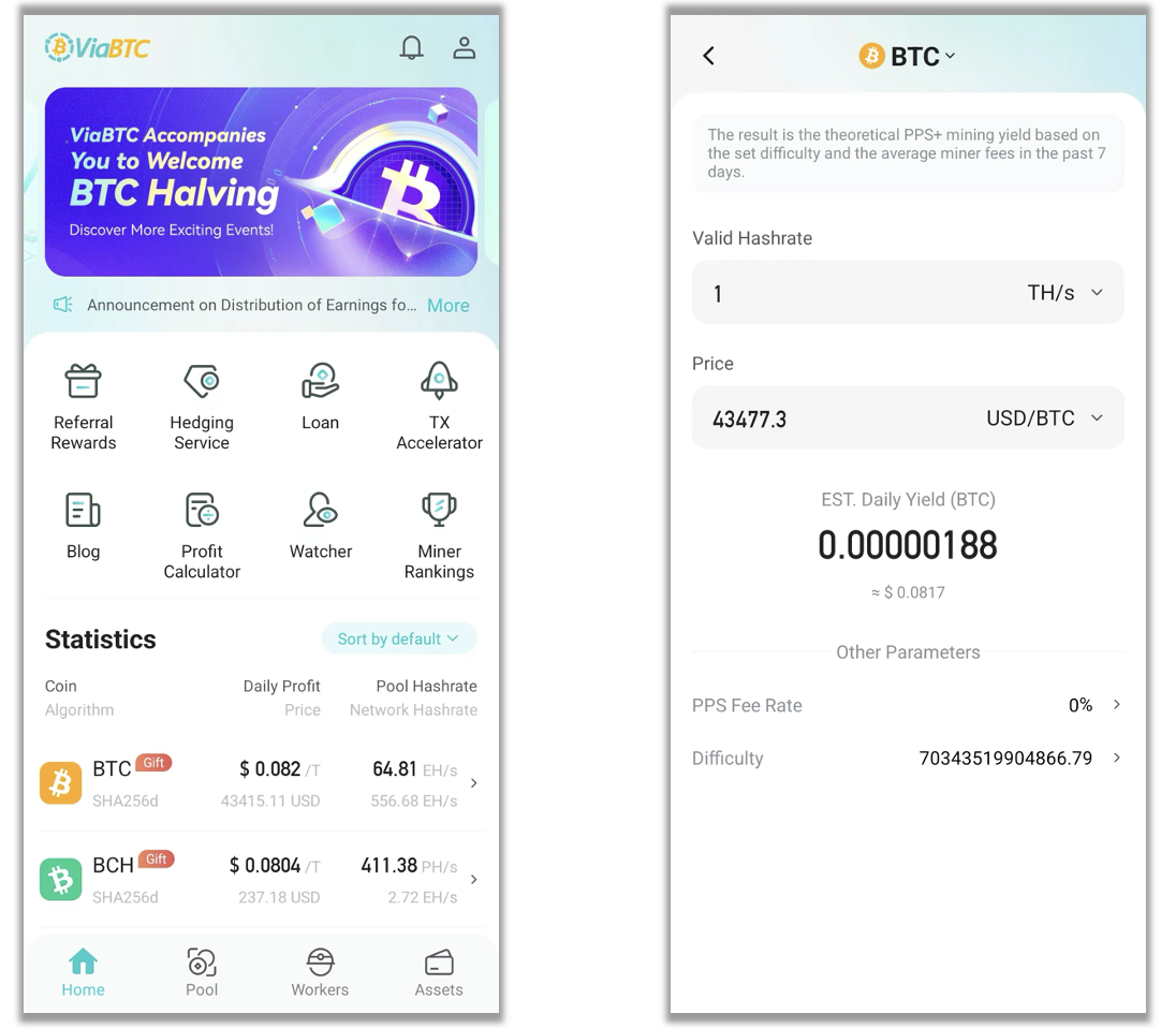 ViaBTC | 加密礦工的利潤計算指南