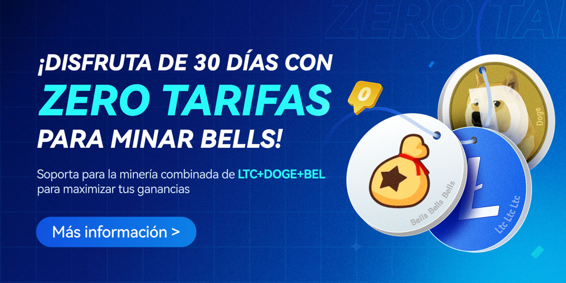 bellscoin litecoin dogecoin comisiones cero - REquiere imagen en español